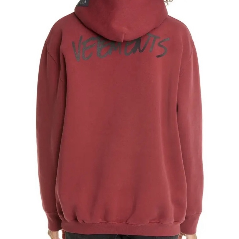 Vetements Logo Label Hoodie - Picture 2 of 6